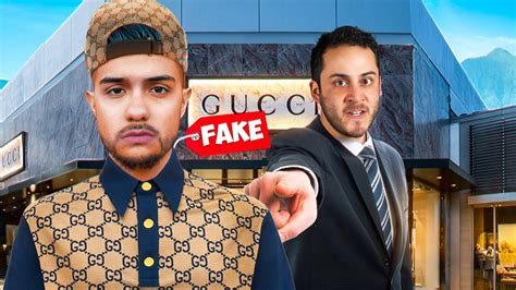 I Wore Fake Gucci To The Gucci Store Prank 